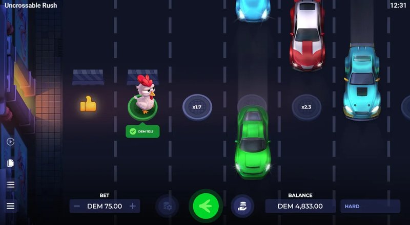 Scopri uncrossable rush demo